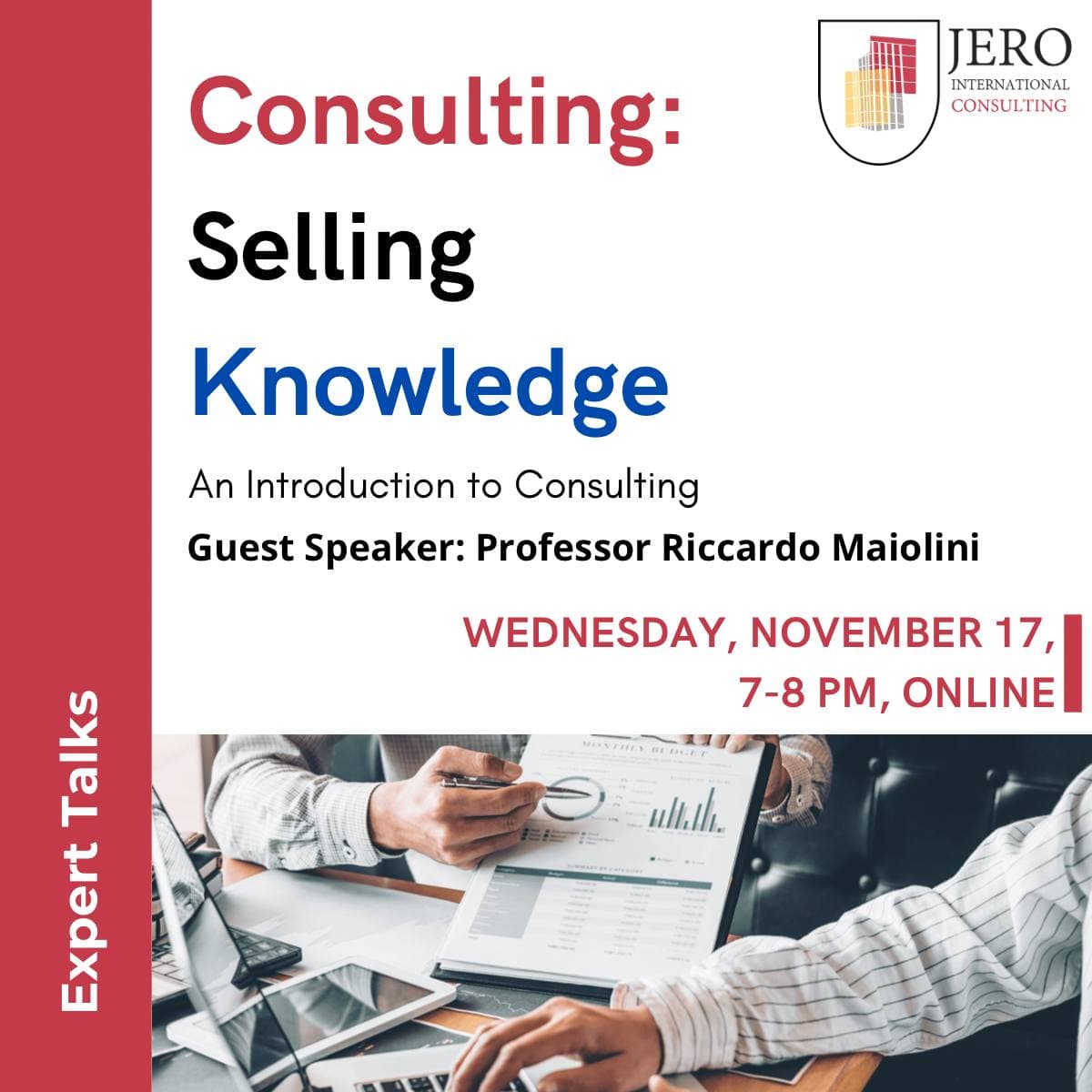 Expert Talks – Consulting: Selling&nbsp;Knowledge